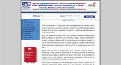 Desktop Screenshot of aoaclatina.com.ar